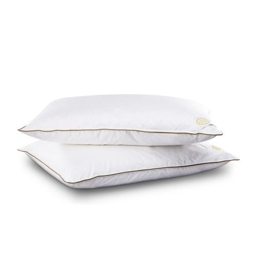 White Boutique Pillow Gold