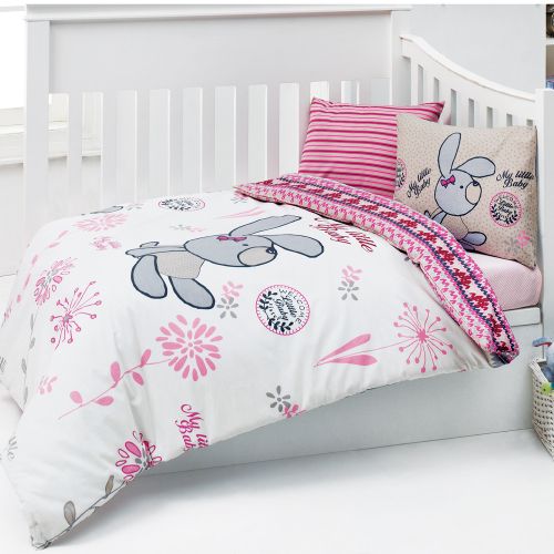 Baby bedding set RABBIT - 3 pieces