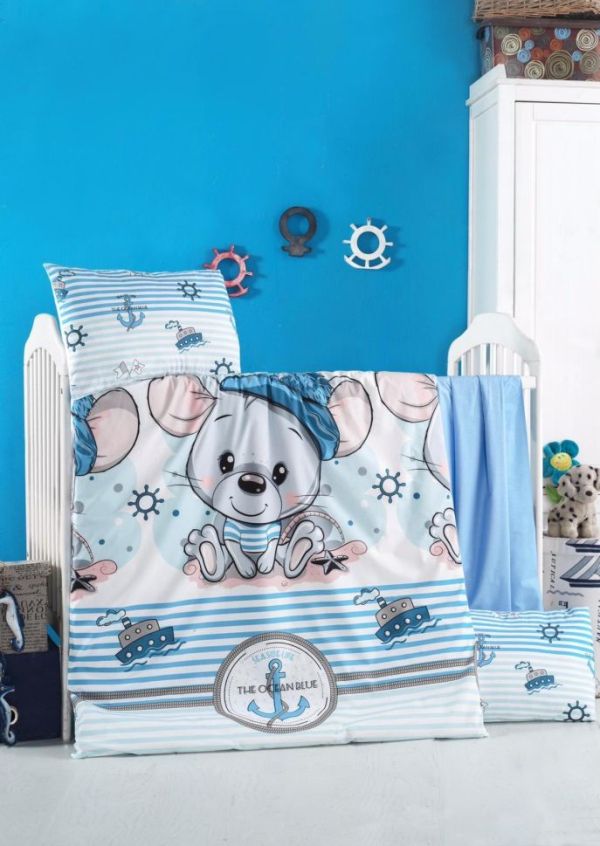 Baby bedding set TOPOLINO - 3 pieces
