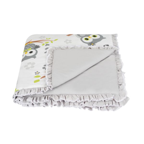Swaddle wrap Gufetto grigio