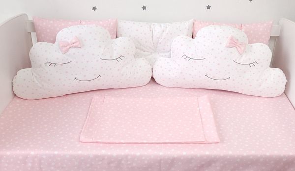 Donika  Rose - baby bumper set