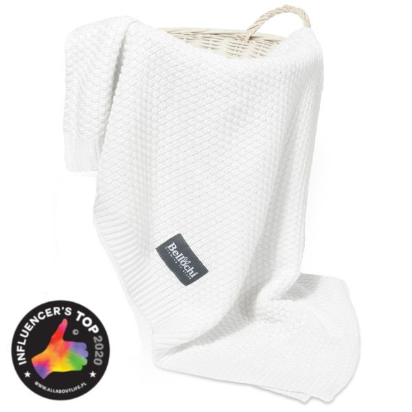  Baby blanket Bamboo white