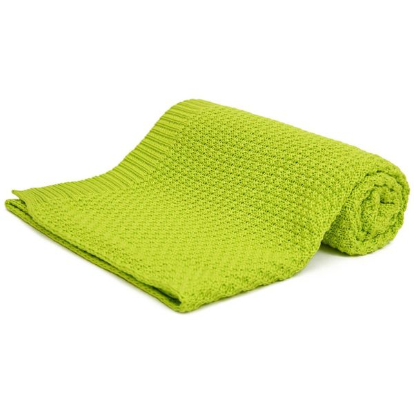 Baby blanket Bamboo lime