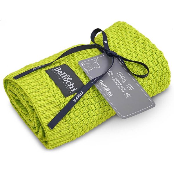  Baby blanket Bamboo lime