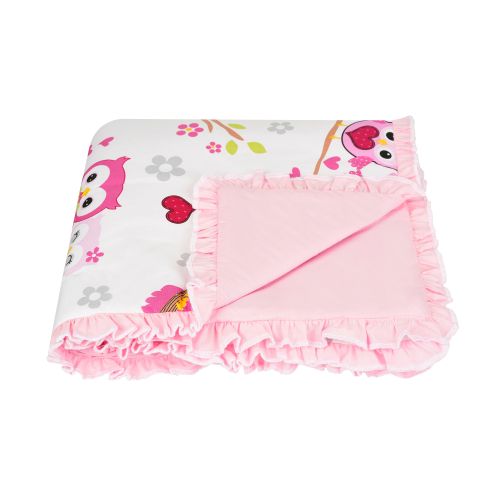 Swaddle wrap Gufetto rosa
