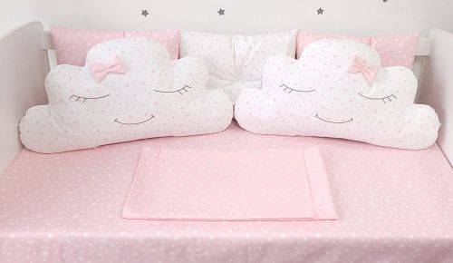 Donika  Rose - baby bumper set