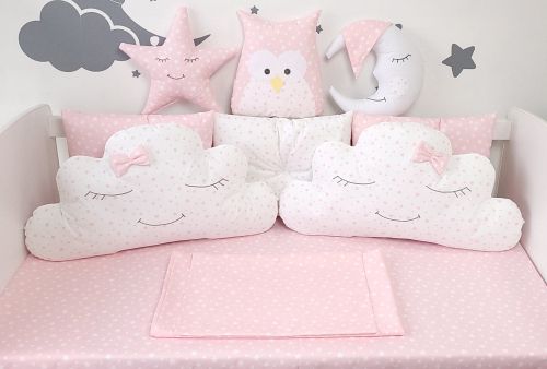 Donika  Rose - baby bumper set