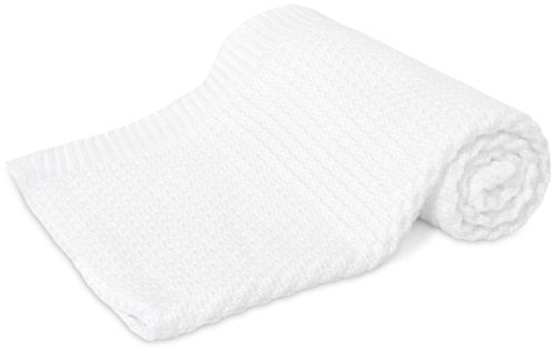  Baby blanket Bamboo white